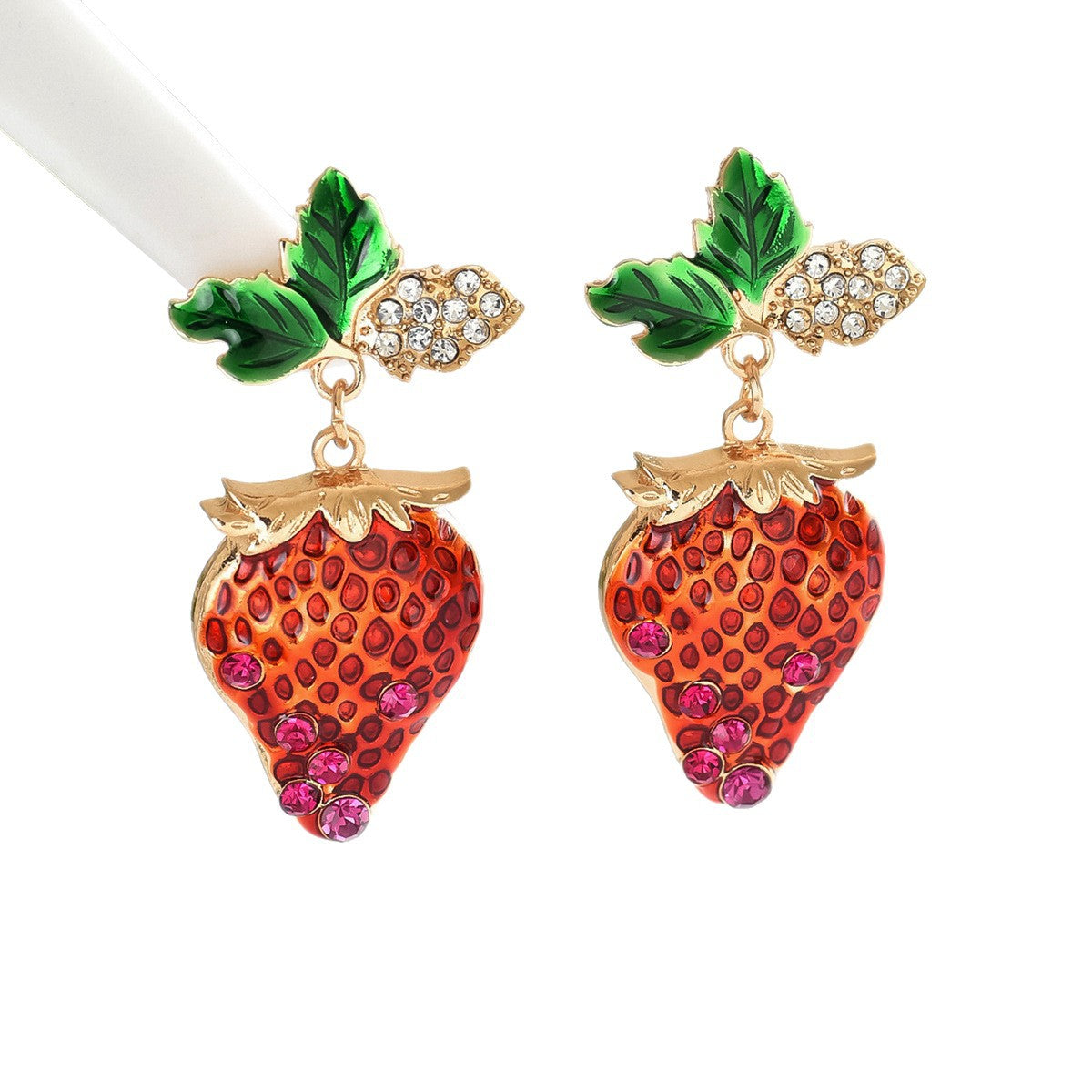 Strawberry Dangle Earrings