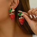 Strawberry Dangle Earrings