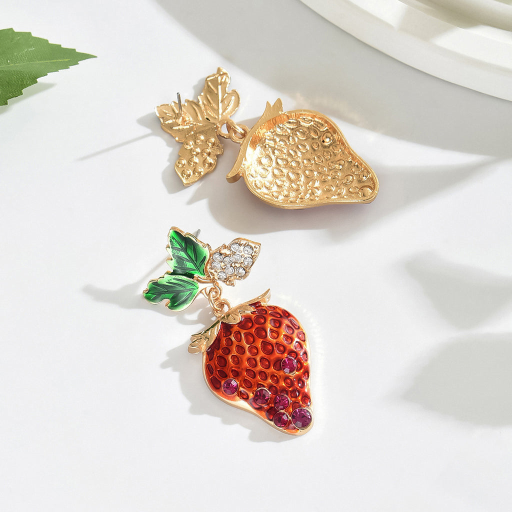 Strawberry Dangle Earrings